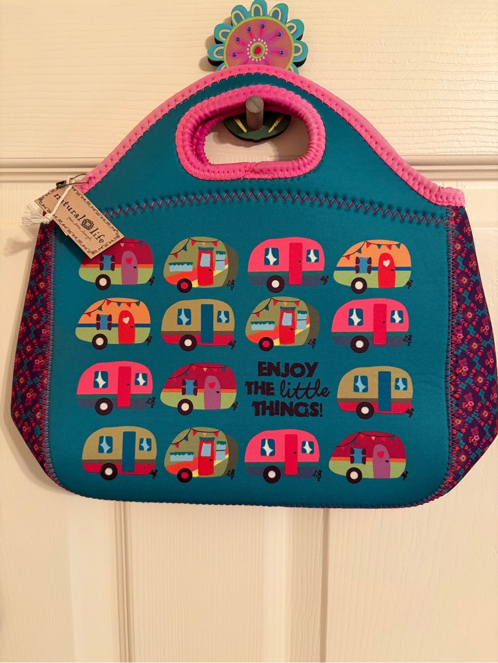 NATURAL LIFE NEOPRENE LUNCHBAG — NWT. VINTAGE ITEM
